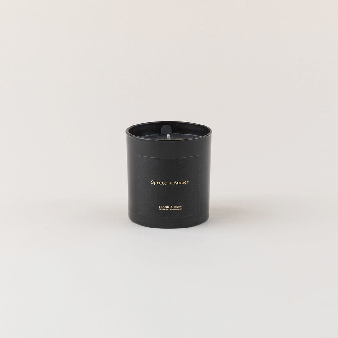 Black Luxury: Throw & Candle Gift Tower