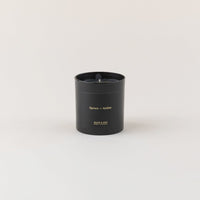 Black Luxury: Throw & Candle Gift Tower