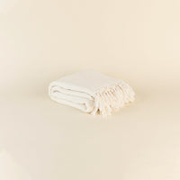 Cozy Fireside Gift Box: Stylish Peshtemal Throw Blanket