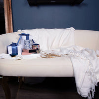 White Luxury- Cozy Essentials Gift Box: Deluxe