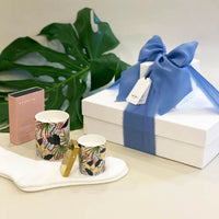 Cozy Fireside Gift Box: Throw & Candle Gift Set