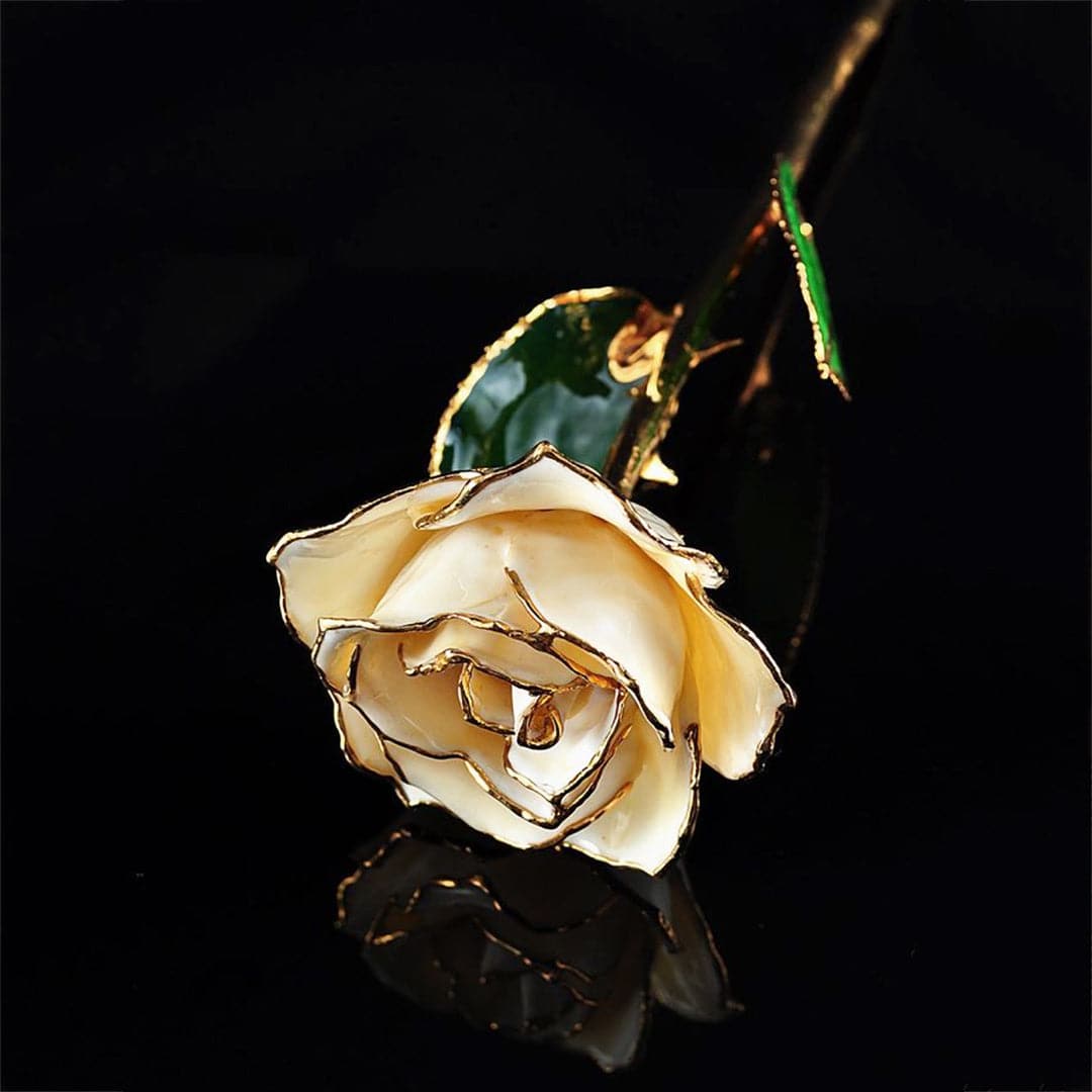 Real Rose Dipped in 24K gold